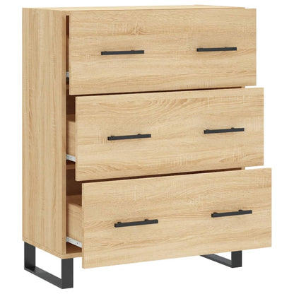 Sideboard Sonoma-Eiche 69,5x34x90 cm Holzwerkstoff