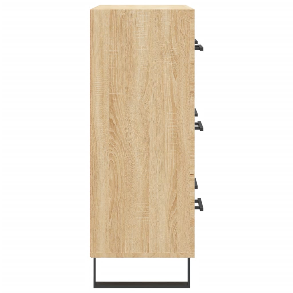 Sideboard Sonoma-Eiche 69,5x34x90 cm Holzwerkstoff