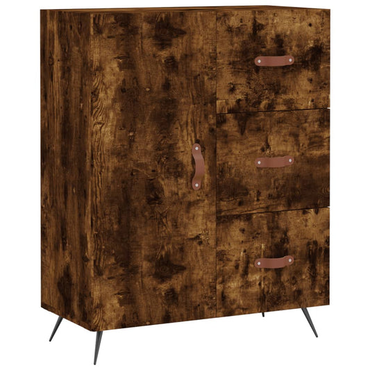 Sideboard Räuchereiche 69,5x34x90 cm Holzwerkstoff