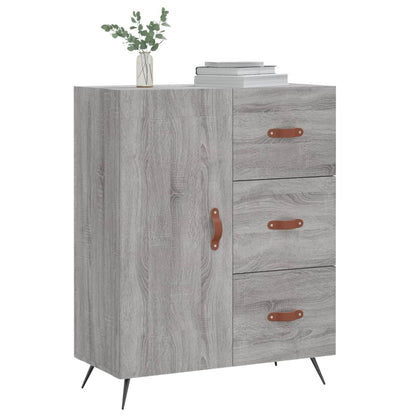 Sideboard Grau Sonoma 69,5x34x90 cm Holzwerkstoff