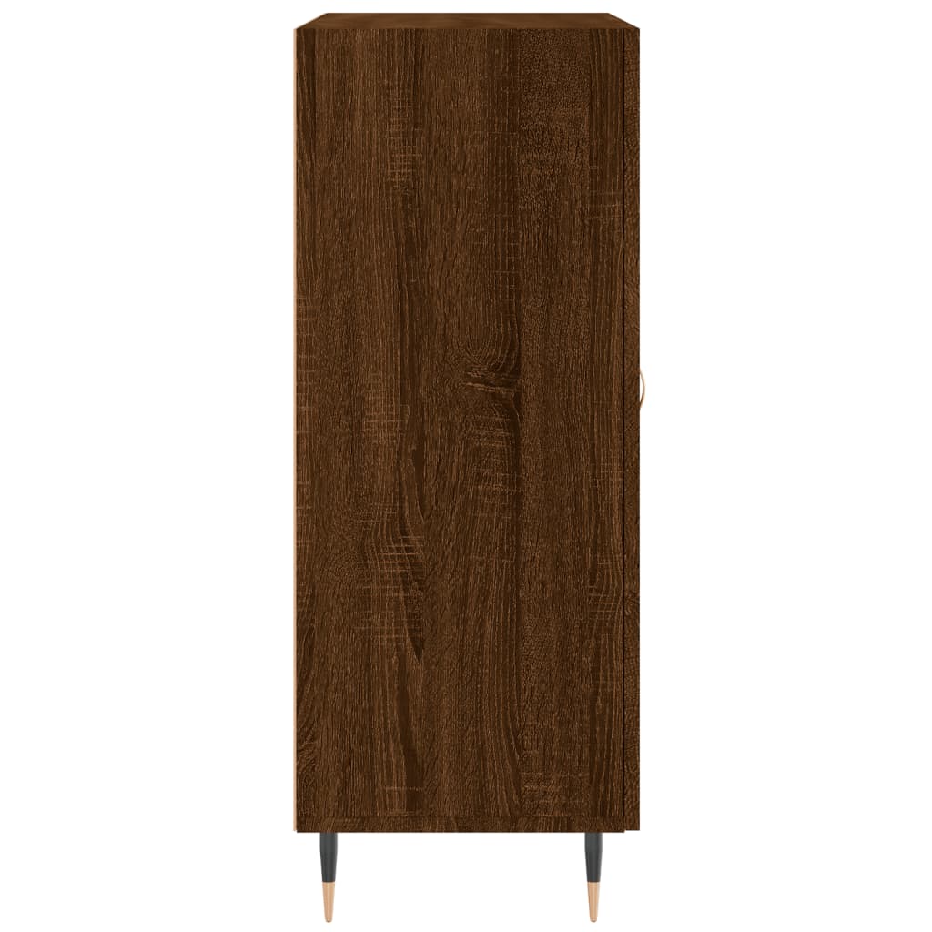 Sideboard Braun Eichen-Optik 69,5x34x90 cm Holzwerkstoff