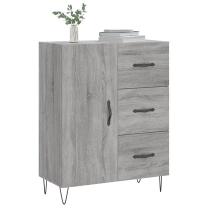 Sideboard Grau Sonoma 69,5x34x90 cm Holzwerkstoff