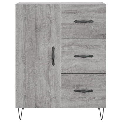Sideboard Grau Sonoma 69,5x34x90 cm Holzwerkstoff