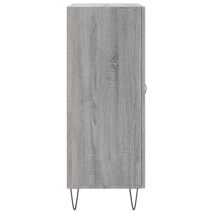 Sideboard Grau Sonoma 69,5x34x90 cm Holzwerkstoff