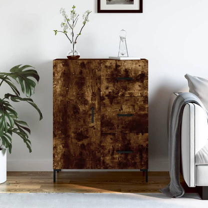 Sideboard Räuchereiche 69,5x34x90 cm Holzwerkstoff