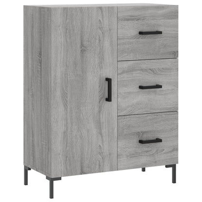 Sideboard Grau Sonoma 69,5x34x90 cm Holzwerkstoff