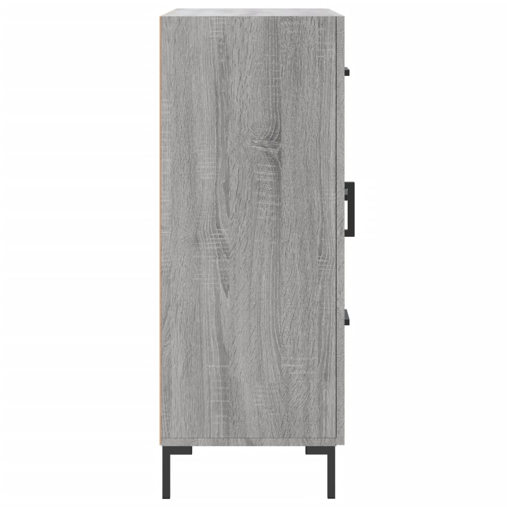 Sideboard Grau Sonoma 69,5x34x90 cm Holzwerkstoff
