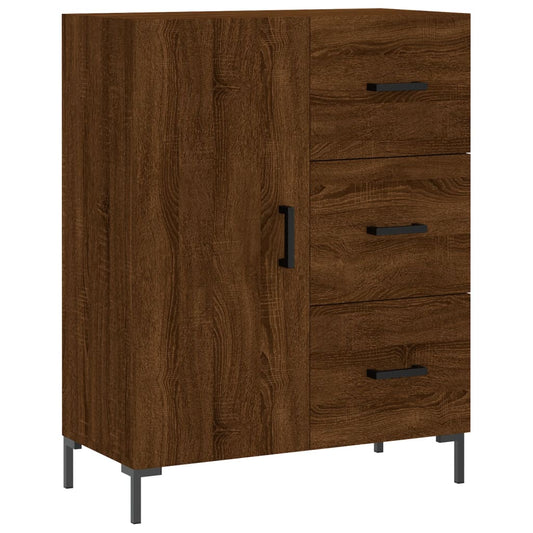 Sideboard Braun Eichen-Optik 69,5x34x90 cm Holzwerkstoff