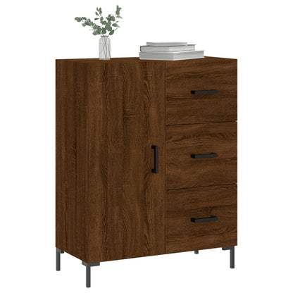 Sideboard Braun Eichen-Optik 69,5x34x90 cm Holzwerkstoff