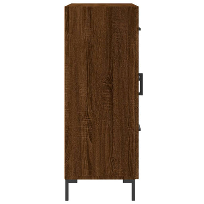 Sideboard Braun Eichen-Optik 69,5x34x90 cm Holzwerkstoff