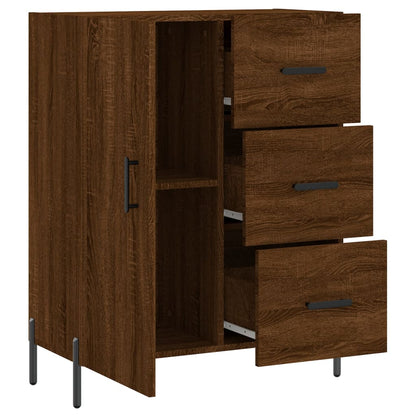 Skænk Brun Eg Look 69,5x34x90 cm Træmateriale