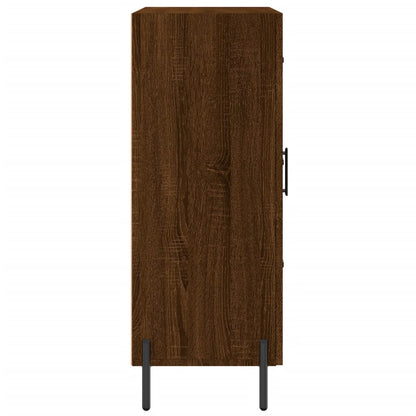 Skænk Brun Eg Look 69,5x34x90 cm Træmateriale
