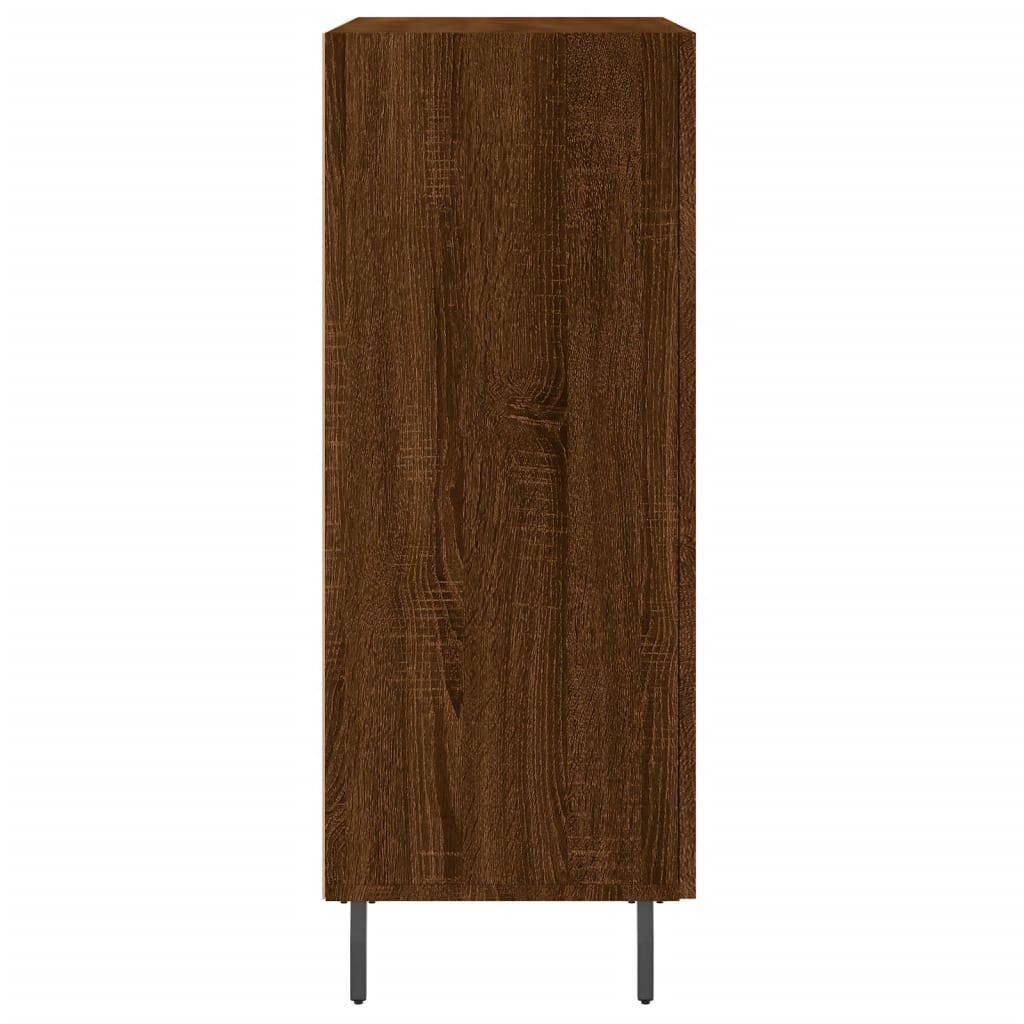 Sideboard Braun Eichen-Optik 69,5x34x90 cm Holzwerkstoff
