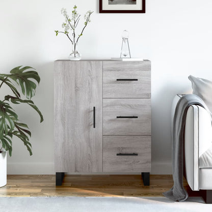 Sideboard Grau Sonoma 69,5x34x90 cm Holzwerkstoff