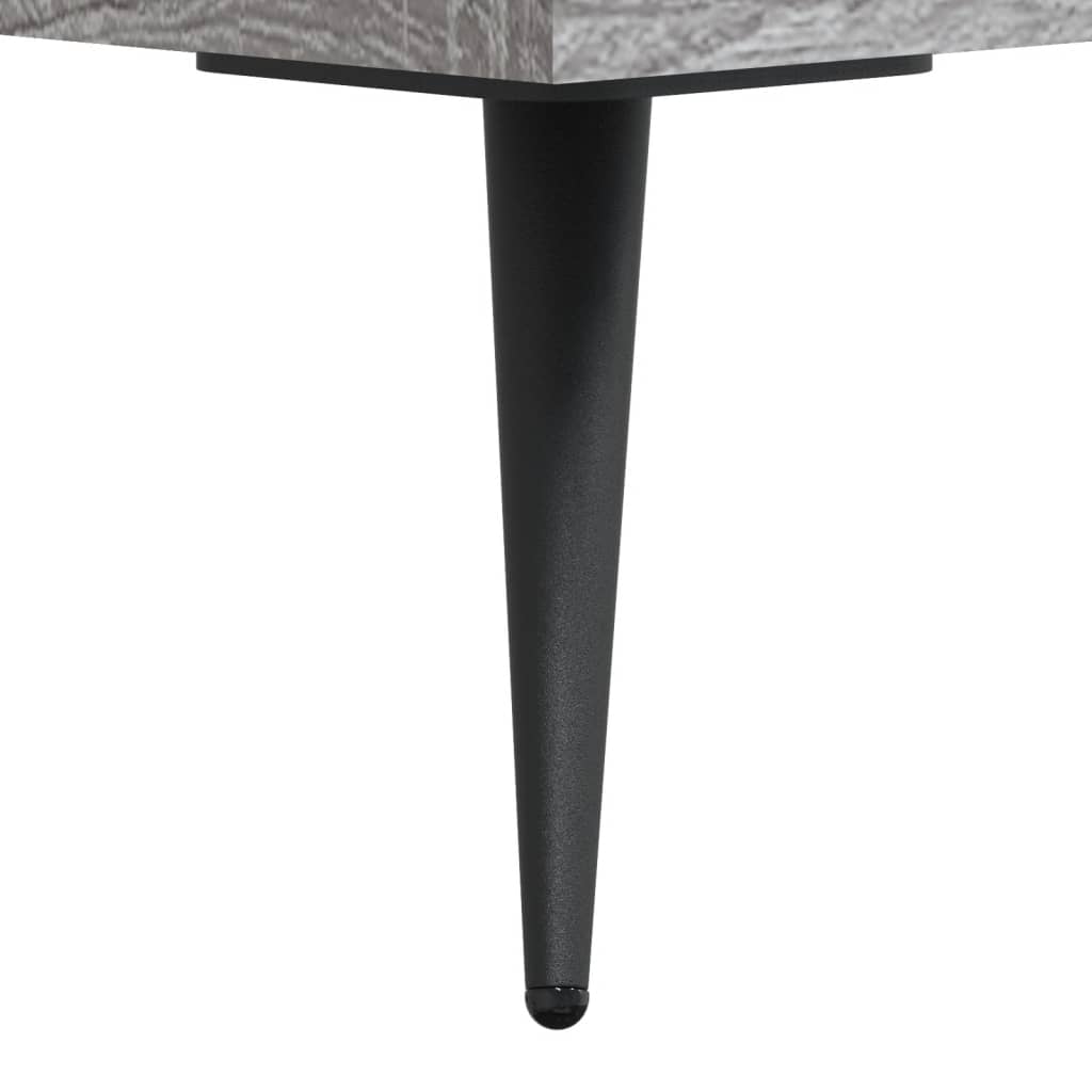 Skænk Grå Sonoma 69,5x34x90 cm Træmateriale