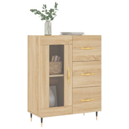 Skænk Sonoma Eg 69,5x34x90 cm Træ Materiale