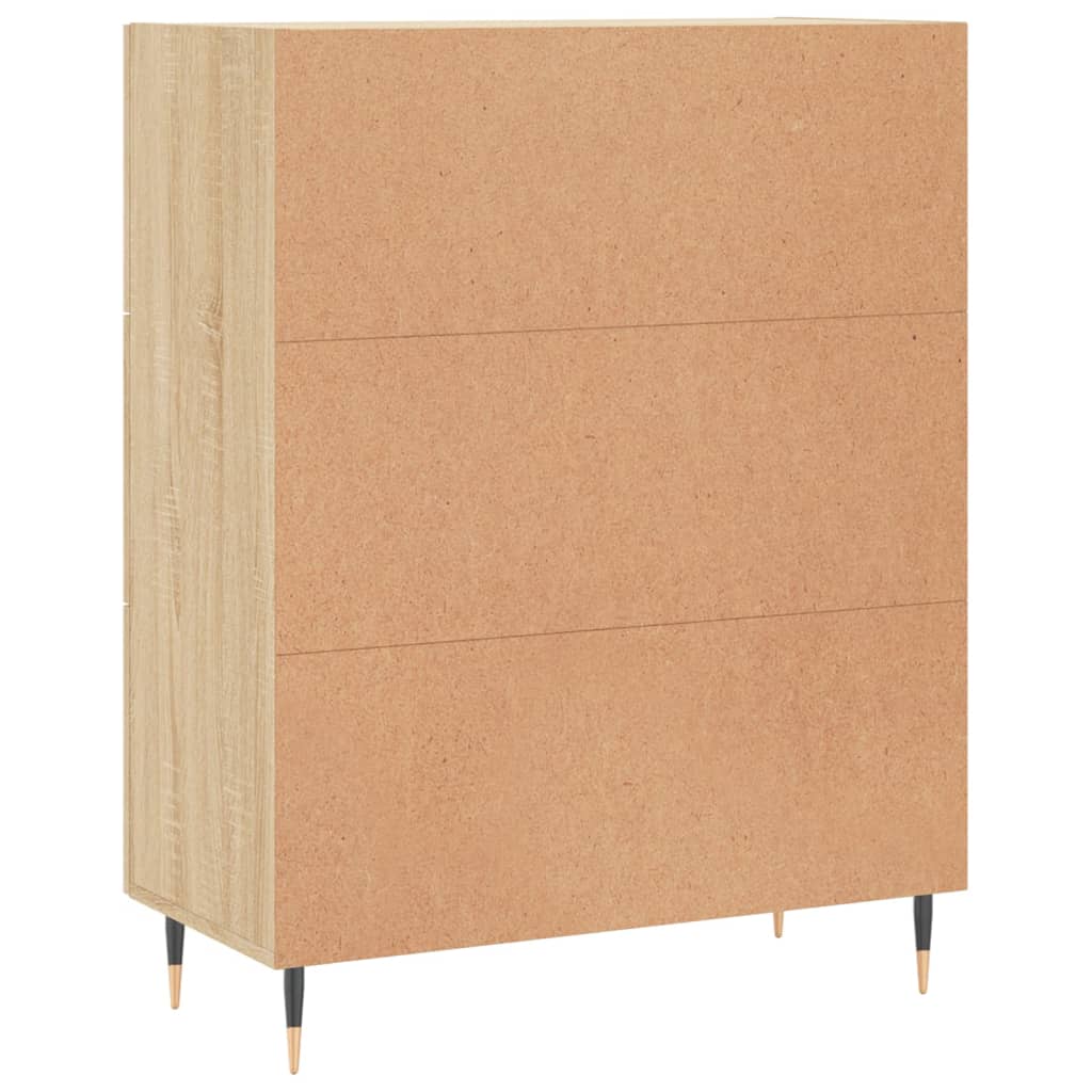 Skænk Sonoma Eg 69,5x34x90 cm Træ Materiale