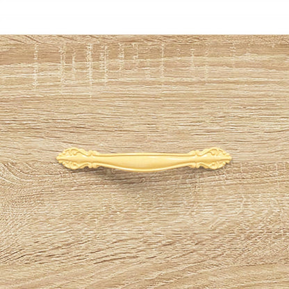 Skænk Sonoma Eg 69,5x34x90 cm Træ Materiale