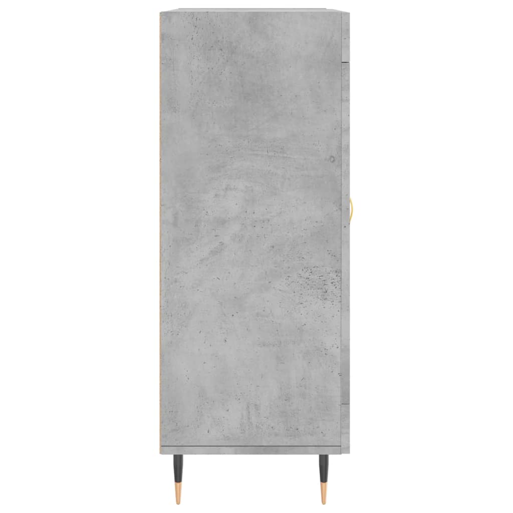 Sideboard Betongrau 69,5x34x90 cm Holzwerkstoff