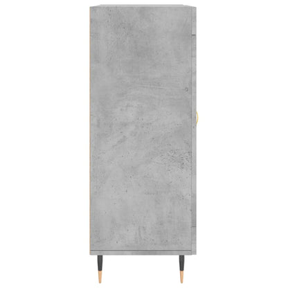 Sideboard Betongrau 69,5x34x90 cm Holzwerkstoff