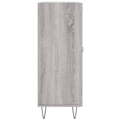 Sideboard Grau Sonoma 69,5x34x90 cm Holzwerkstoff