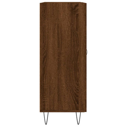 Sideboard Braun Eichen-Optik 69,5x34x90 cm Holzwerkstoff