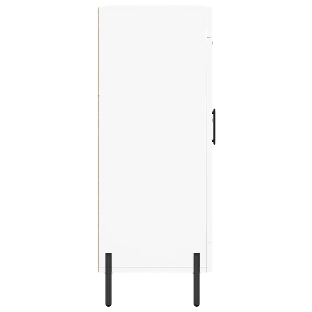 Skænk Hvid 69,5x34x90 cm Træ Materiale