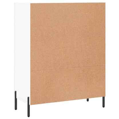 Skænk Hvid 69,5x34x90 cm Træ Materiale