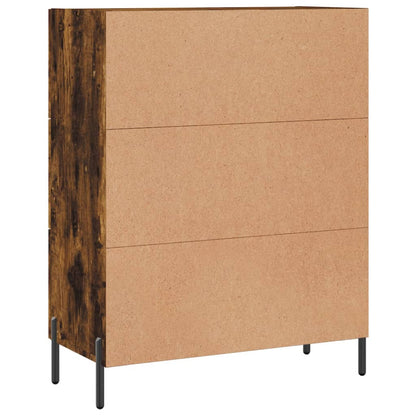 Skænk røget eg 69,5x34x90 cm træmateriale