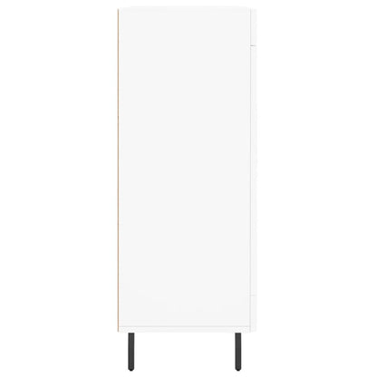 Skænk Hvid 69,5x34x90 cm Træ Materiale