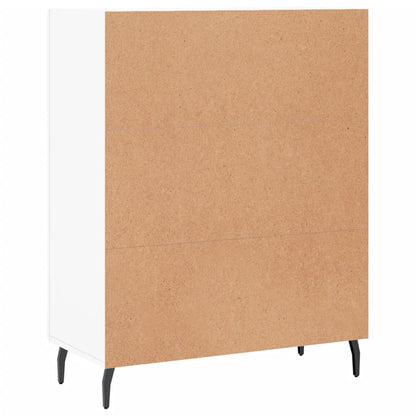 Skænk Hvid 69,5x34x90 cm Træ Materiale
