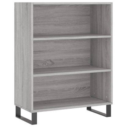Reol Grå Sonoma 69,5x32,5x90 cm Træmateriale