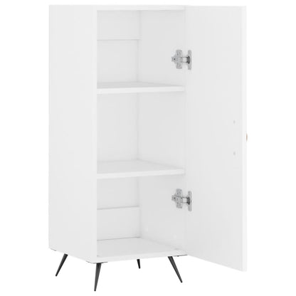Skænk Hvid 34,5x34x90 cm Træ Materiale