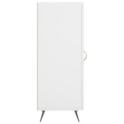 Skænk Hvid 34,5x34x90 cm Træ Materiale