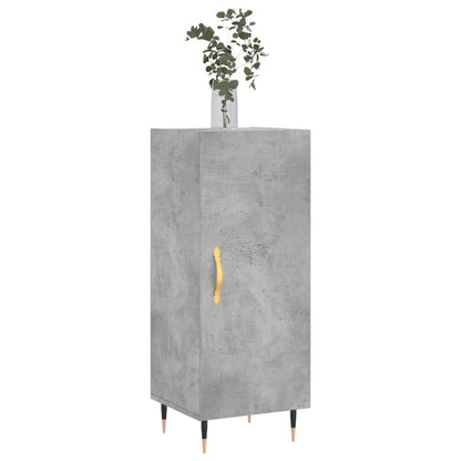 Sideboard Betongrau 34,5x34x90 cm Holzwerkstoff