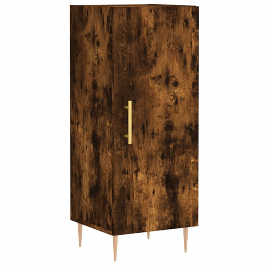Skænk røget eg 34,5x34x90 cm træmateriale