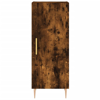 Skænk røget eg 34,5x34x90 cm træmateriale