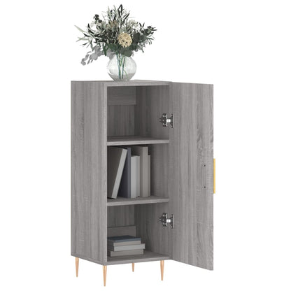 Sideboard Grau Sonoma 34,5x34x90 cm Holzwerkstoff