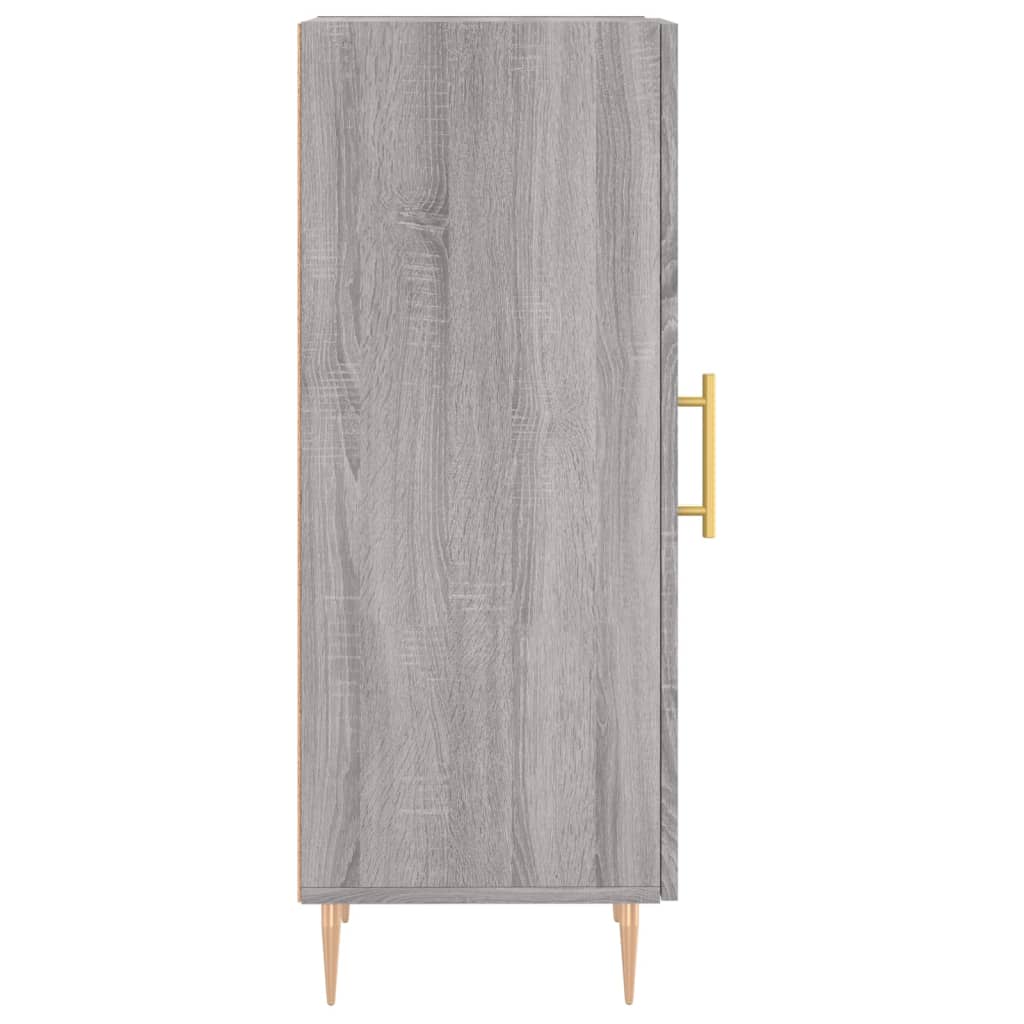 Sideboard Grau Sonoma 34,5x34x90 cm Holzwerkstoff