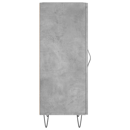 Sideboard Betongrau 34,5x34x90 cm Holzwerkstoff