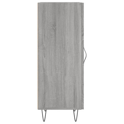 Sideboard Grau Sonoma 34,5x34x90 cm Holzwerkstoff
