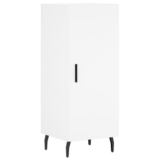 Skænk Hvid 34,5x34x90 cm Træ Materiale