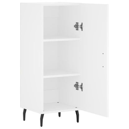 Skænk Hvid 34,5x34x90 cm Træ Materiale