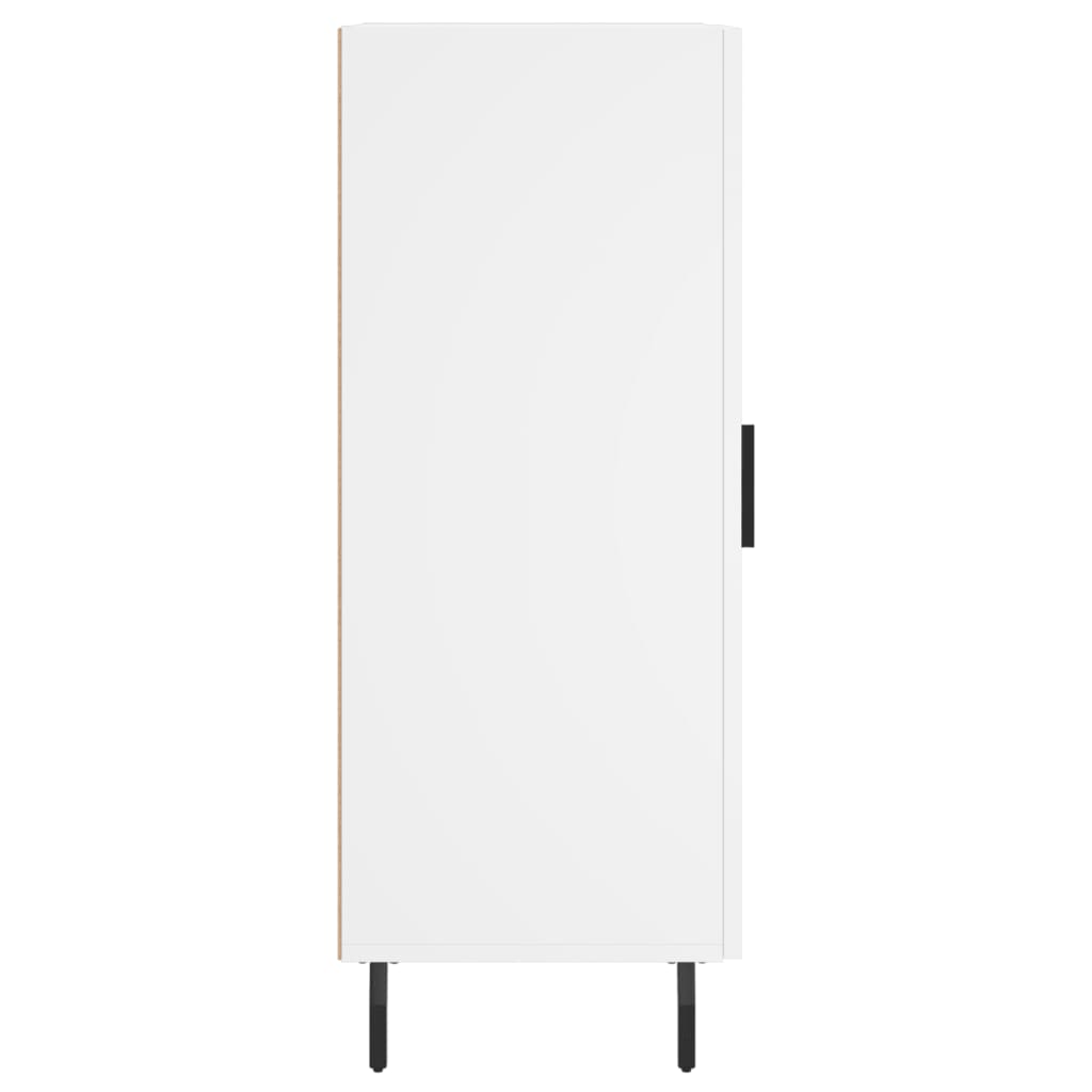 Skænk Hvid 34,5x34x90 cm Træ Materiale