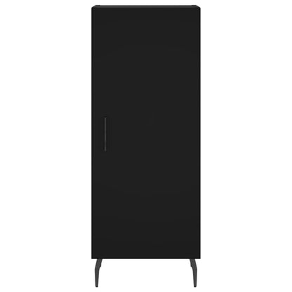 Skænk Sort 34,5x34x90 cm Træ Materiale
