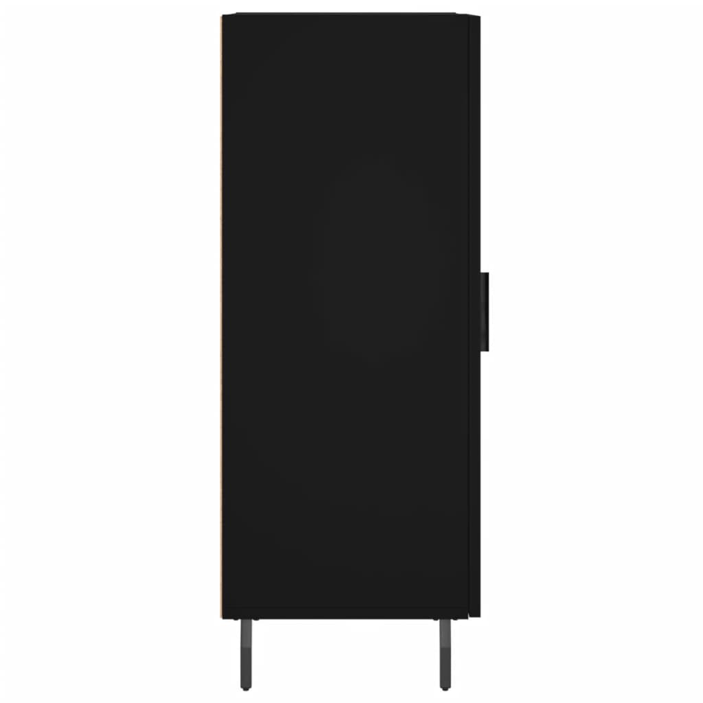 Skænk Sort 34,5x34x90 cm Træ Materiale