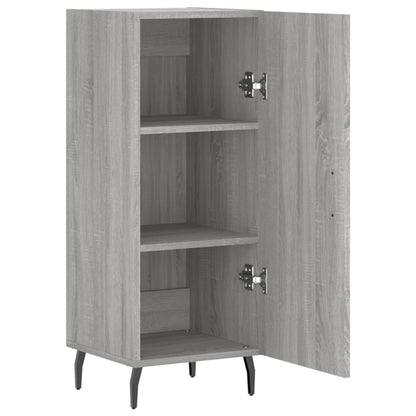 Sideboard Grau Sonoma 34,5x34x90 cm Holzwerkstoff