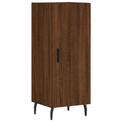 Sideboard Braun Eichen-Optik 34,5x34x90 cm Holzwerkstoff