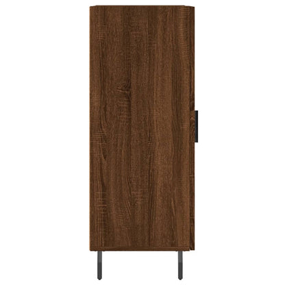 Sideboard Braun Eichen-Optik 34,5x34x90 cm Holzwerkstoff