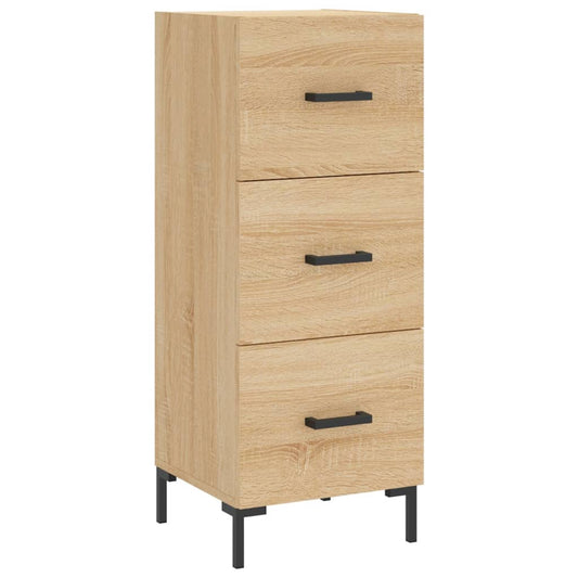 Sideboard Sonoma-Eiche 34,5x34x90 cm Holzwerkstoff